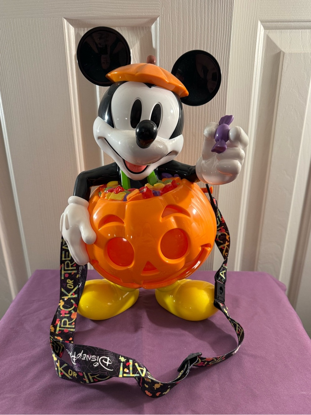 Disney Mickey Mouse Pumpkin popcorn bucket